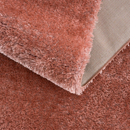 Heavenly Solid Pink Plush Rug - Clearance Rugs TriadCommerceInc
