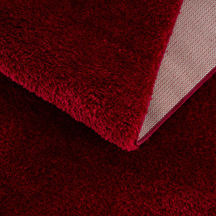 Heavenly Solid Red Plush Rug - Clearance Rugs TriadCommerceInc