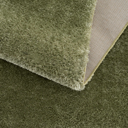 Heavenly Solid Green Plush Rug - Clearance Rugs TriadCommerceInc
