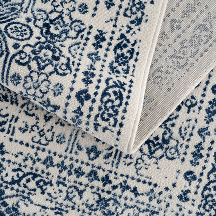 Michie Blue Area Rug - Clearance Rugs TriadCommerceInc