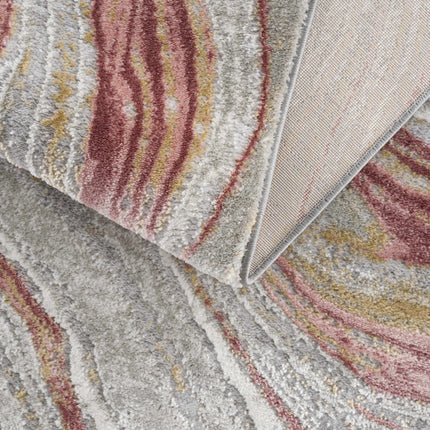 Live Marble Pink Area Rug Rugs TriadCommerceInc