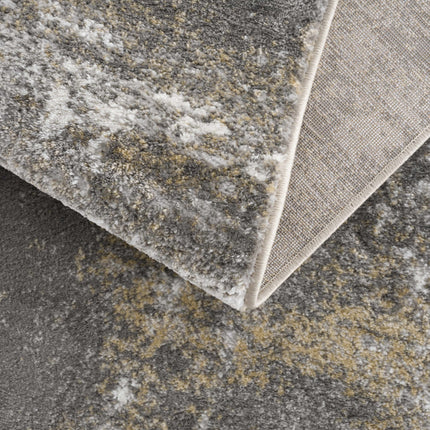 Liveree Gray Abstract Area Rug - Promo Rugs TriadCommerceInc