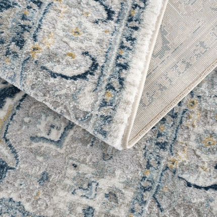Liverpool Blue Area Rug - Clearance Rugs TriadCommerceInc