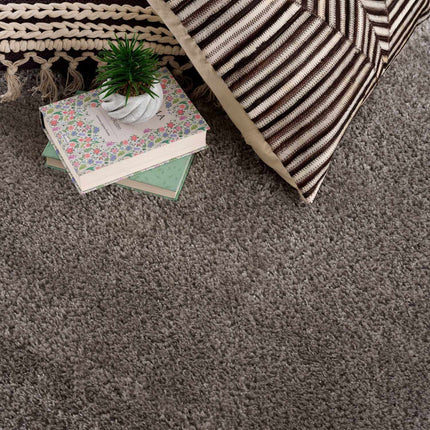Heavenly Solid Gray Plush Rug - Clearance Rugs TriadCommerceInc