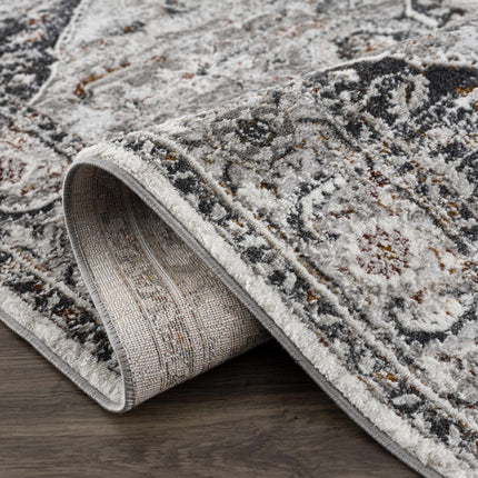 Liverpool Dark Gray Area Rug - Clearance Rugs TriadCommerceInc