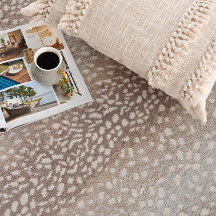 Pointblank Tan Leopard Print Rug Rugs TriadCommerceInc