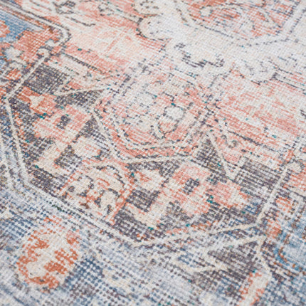 Rosman Distressed Washable Rug Rugs TriadCommerceInc