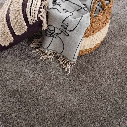 Heavenly Solid Gray Plush Rug - Clearance Rugs TriadCommerceInc