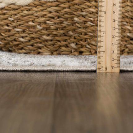 Liveree Gray Abstract Area Rug - Promo Rugs TriadCommerceInc