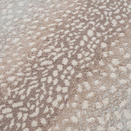 Pointblank Tan Leopard Print Rug Rugs TriadCommerceInc 2' x 3' Rectangle
