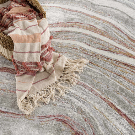 Live Marble Pink Area Rug Rugs TriadCommerceInc