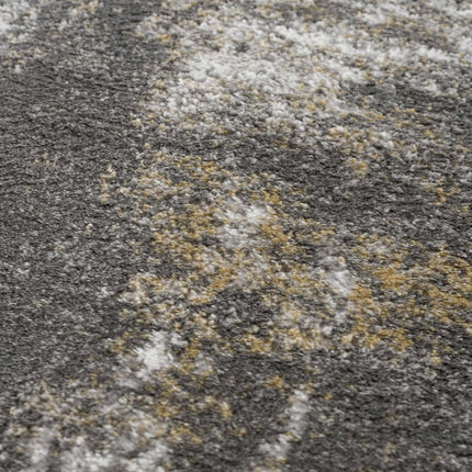 Liveree Gray Abstract Area Rug - Promo Rugs TriadCommerceInc
