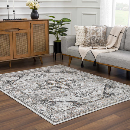 Liverpool Dark Gray Area Rug - Clearance Rugs TriadCommerceInc