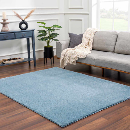 Heavenly Solid Blue Plush Rug - Clearance Rugs TriadCommerceInc