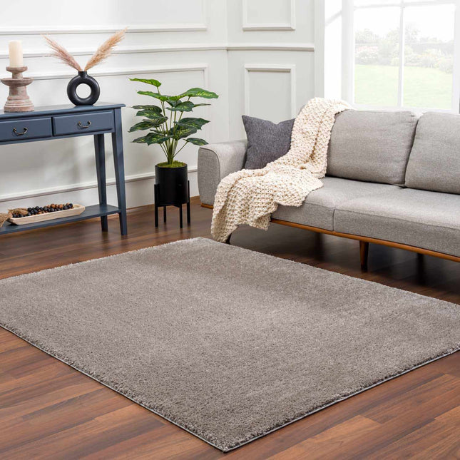 Heavenly Solid Gray Plush Rug - Clearance Rugs TriadCommerceInc