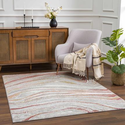 Live Marble Pink Area Rug Rugs TriadCommerceInc