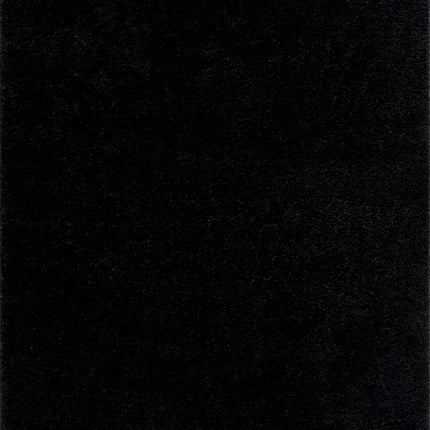 Heavenly Solid Black Plush Rug - Clearance Rugs TriadCommerceInc