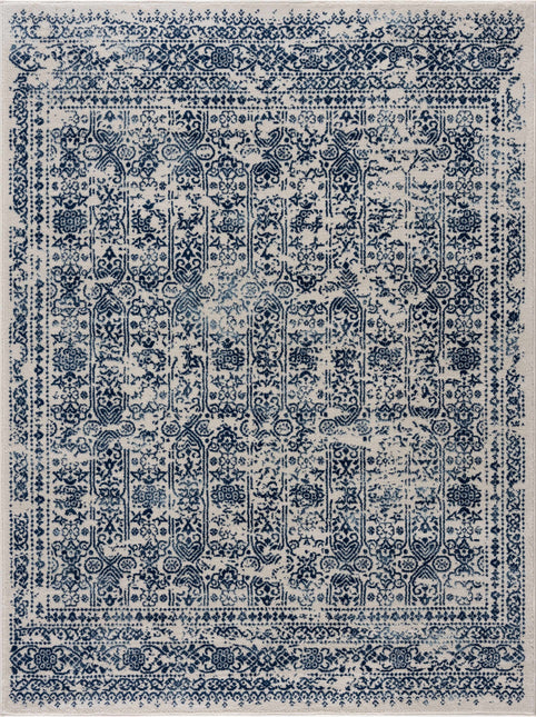 Michie Blue Area Rug - Clearance Rugs TriadCommerceInc