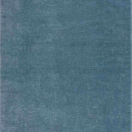 Heavenly Solid Blue Plush Rug - Clearance Rugs TriadCommerceInc