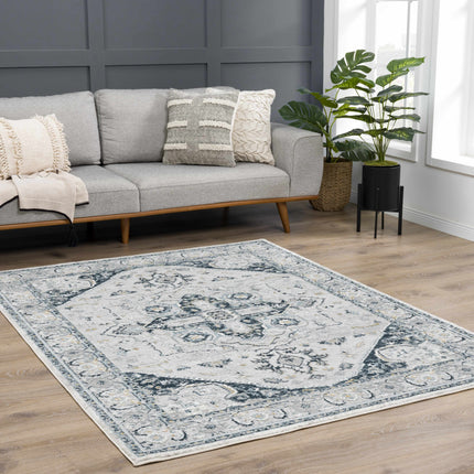 Liverpool Blue Area Rug - Clearance Rugs TriadCommerceInc