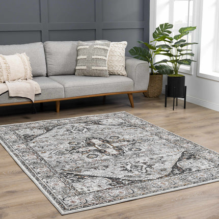Liverpool Dark Gray Area Rug - Clearance Rugs TriadCommerceInc