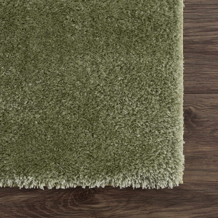 Heavenly Solid Green Plush Rug - Clearance Rugs TriadCommerceInc