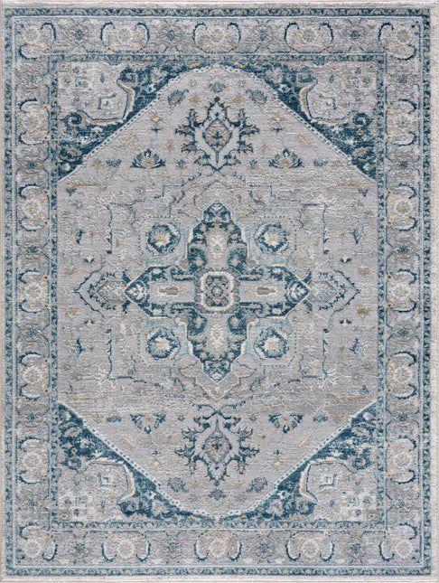Liverpool Blue Area Rug - Clearance Rugs TriadCommerceInc