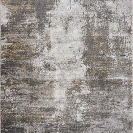 Liveree Gray Abstract Area Rug - Promo Rugs TriadCommerceInc