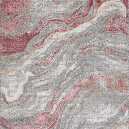Lively Marble Pink Area Rug Rugs TriadCommerceInc