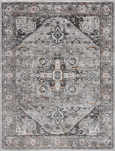 Liverpool Dark Gray Area Rug - Clearance Rugs TriadCommerceInc