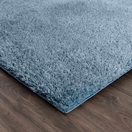 Heavenly Solid Blue Plush Rug - Clearance Rugs TriadCommerceInc