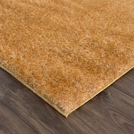 Heavenly Solid Mustard Plush Rug - Clearance Rugs TriadCommerceInc
