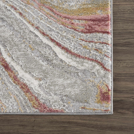 Live Marble Pink Area Rug Rugs TriadCommerceInc