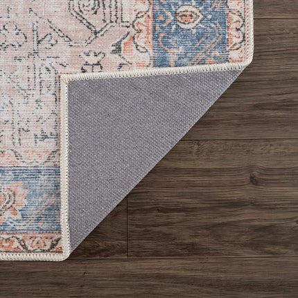 Rosman Distressed Washable Rug Rugs TriadCommerceInc