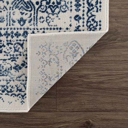Michie Blue Area Rug - Clearance Rugs TriadCommerceInc