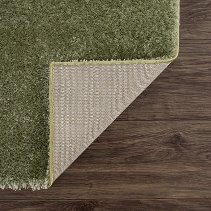 Heavenly Solid Green Plush Rug - Clearance Rugs TriadCommerceInc