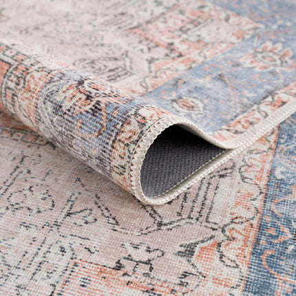 Rosman Distressed Washable Rug Rugs TriadCommerceInc