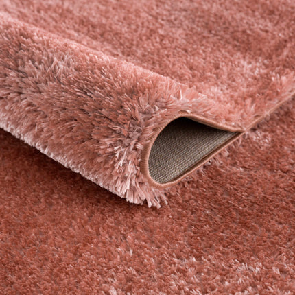 Heavenly Solid Pink Plush Rug - Clearance Rugs TriadCommerceInc