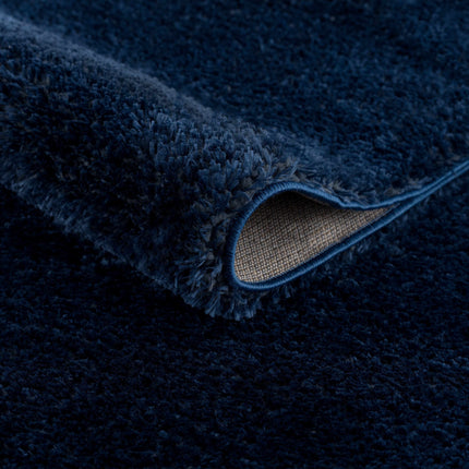 Heavenly Solid Navy Blue Shag Rug - Clearance Rugs TriadCommerceInc
