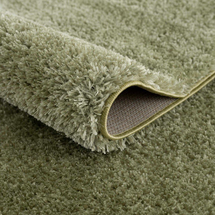Heavenly Solid Green Plush Rug - Clearance Rugs TriadCommerceInc