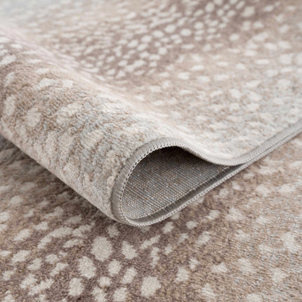 Pointblank Tan Leopard Print Rug Rugs TriadCommerceInc