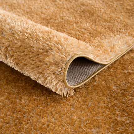 Heavenly Solid Mustard Plush Rug - Clearance Rugs TriadCommerceInc