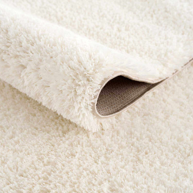 Heavenly Solid Cream Plush Rug Rugs TriadCommerceInc 2' x 3' Rectangle