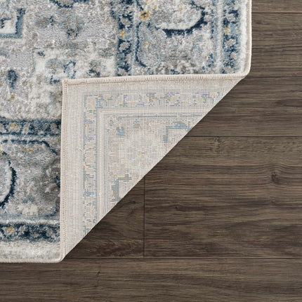 Liverpool Blue Area Rug - Clearance Rugs TriadCommerceInc