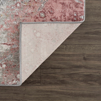 Lively Marble Pink Area Rug Rugs TriadCommerceInc