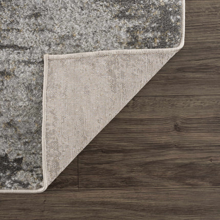 Liveree Gray Abstract Area Rug - Promo Rugs TriadCommerceInc