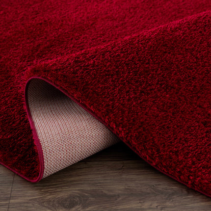 Heavenly Solid Red Plush Rug - Clearance Rugs TriadCommerceInc