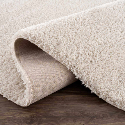 Heavenly Solid Beige Plush Rug Rugs TriadCommerceInc