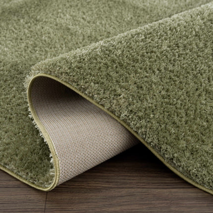 Heavenly Solid Green Plush Rug - Clearance Rugs TriadCommerceInc