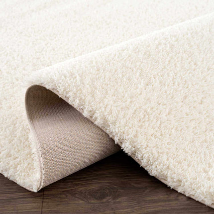 Heavenly Solid Cream Plush Rug Rugs TriadCommerceInc